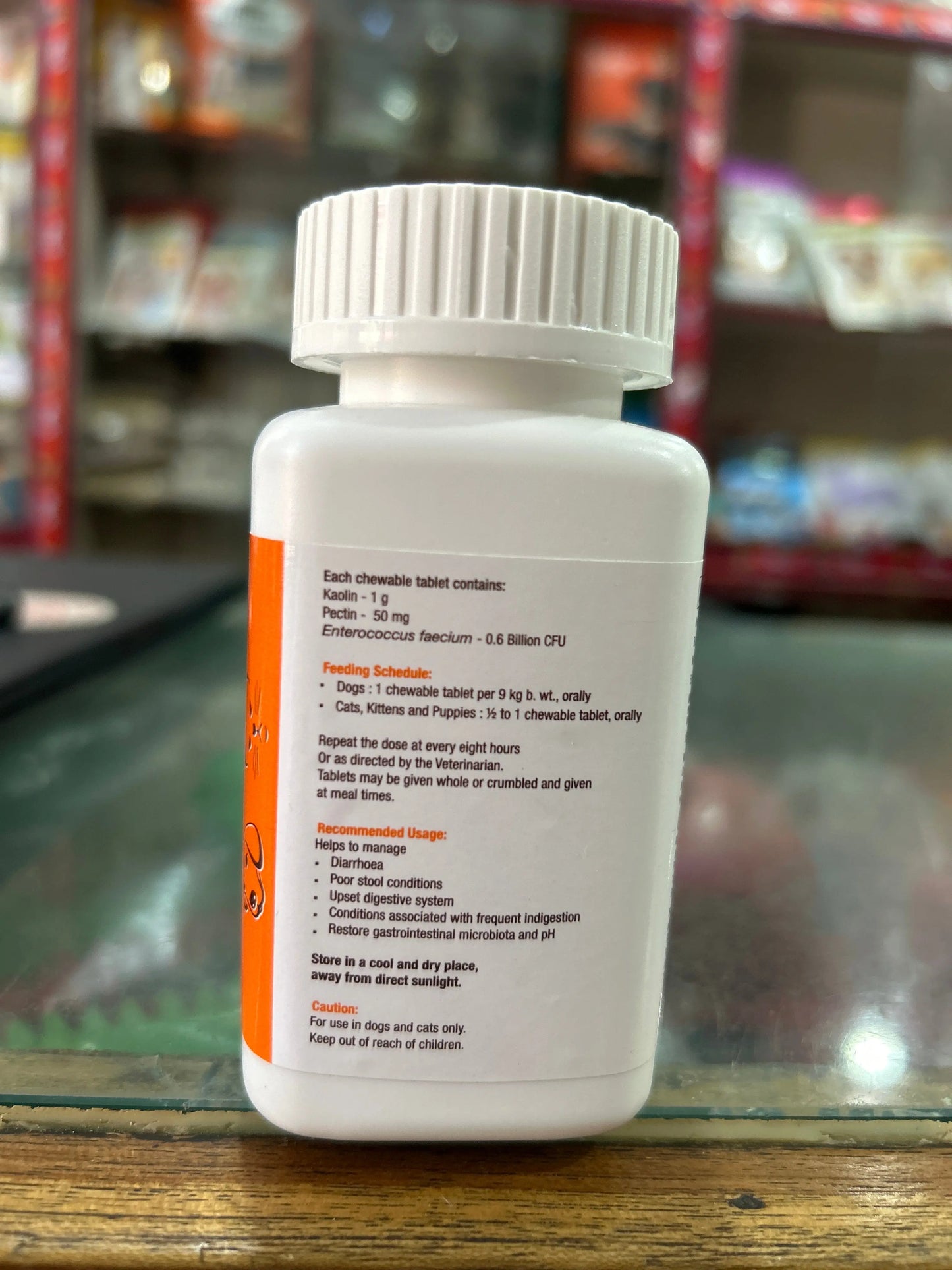 Doody off anti diarrhoel with probiotic 30tab Amanpetshop-