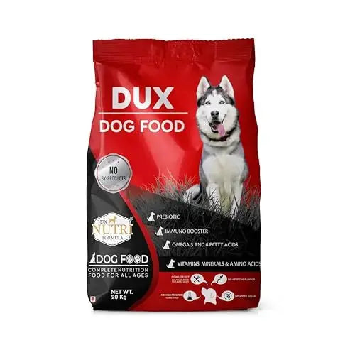 High Quality Dux 20kg Dog Food for All Age PETS Provide Complete Nutrition Amanpetshop