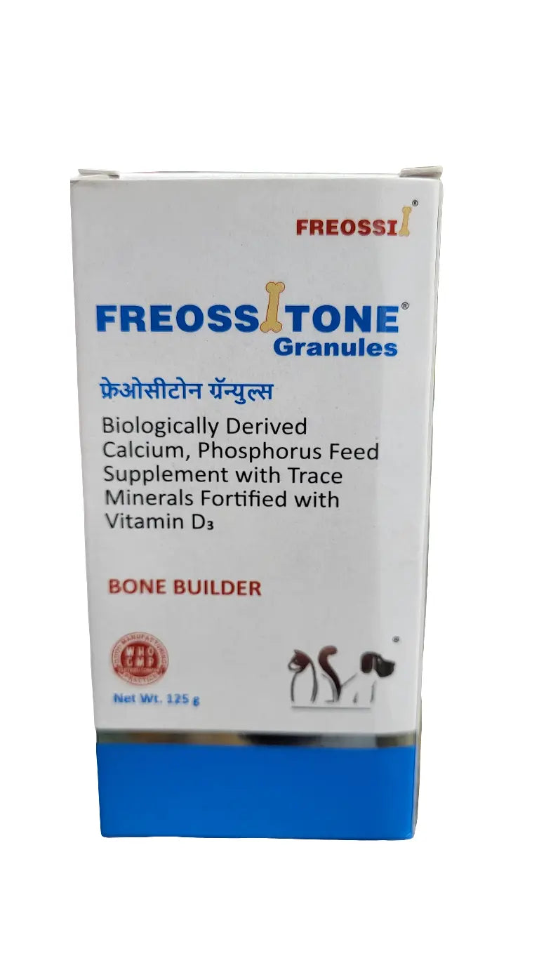 FREOSSITONE GRANULES BONE BUILDER 125G Amanpetshop