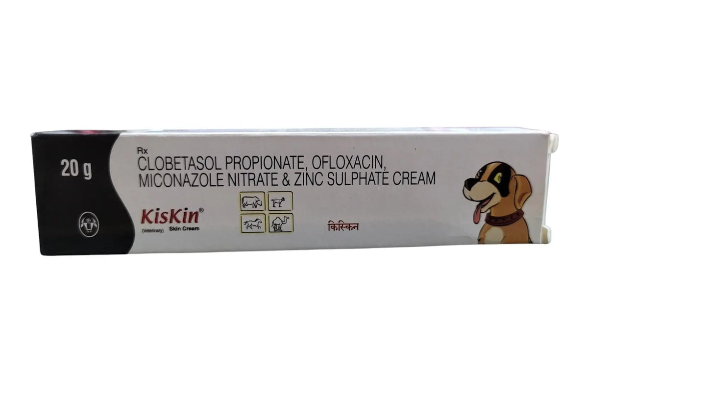 Intas Kiskin Skin Cream-20gm pack of 4 Amanpetshop