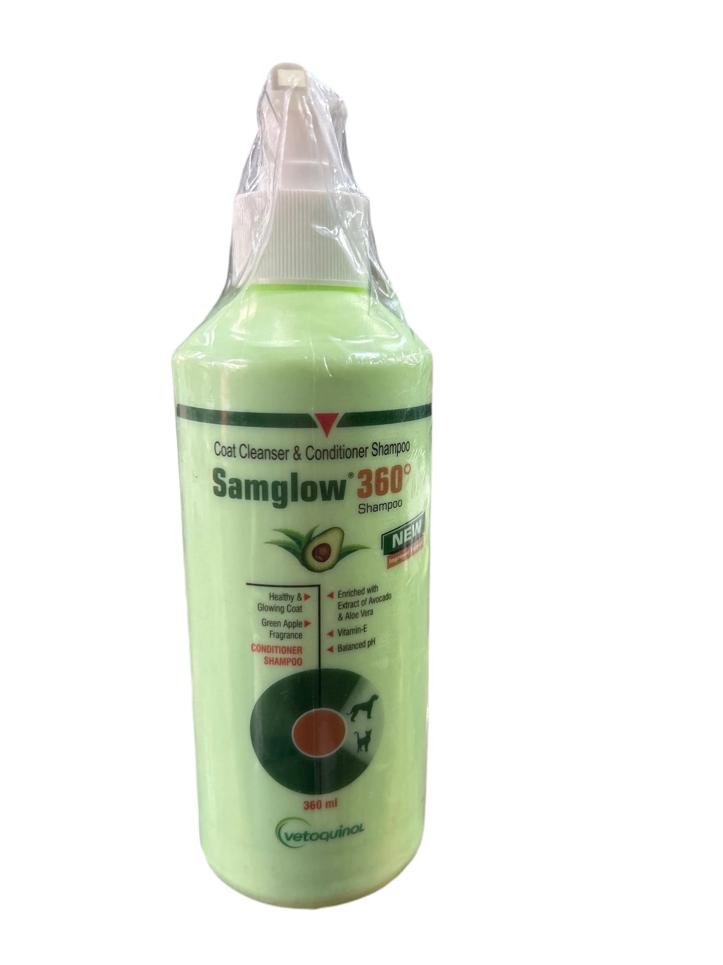 Vetoquinol Samglow 360 Shampoo, 360 ml Amanpetshop