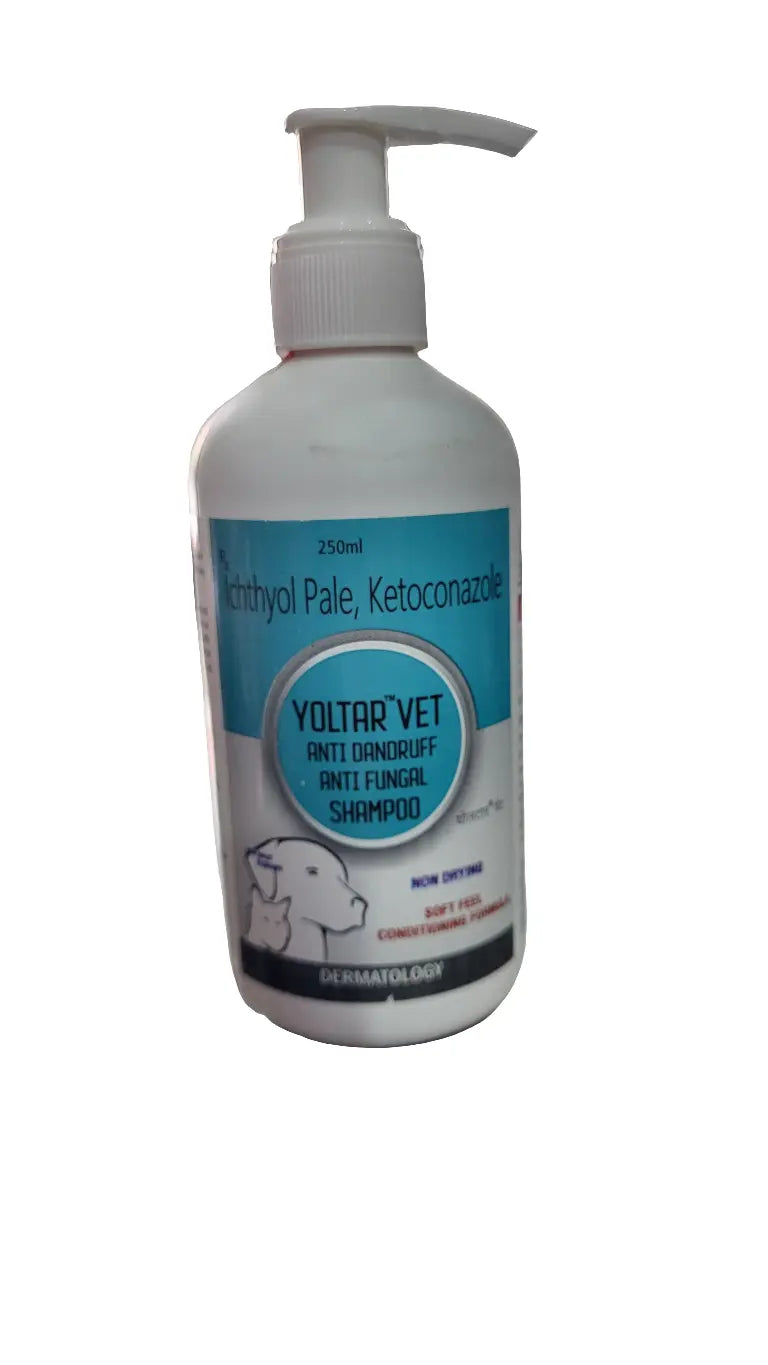 Yoltar vet anti dandruff antifungal shampoo 250ml Amanpetshop-