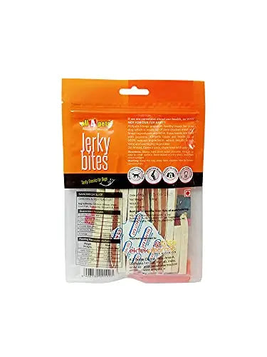 All4pets Jerky Bites Sandwich Slice (Chicken & Fish Flavour) -100g all4pets