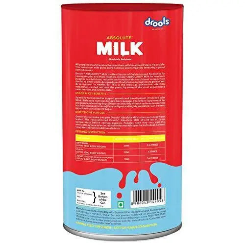Drools Absolute Milk for Newborn Puppies, 500 Gram Amanpetshop
