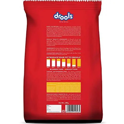 Drools Chicken and Egg Puppy Dry Dog Food, 20kg (+2 kg Free Inside), 22 kg Amanpetshop