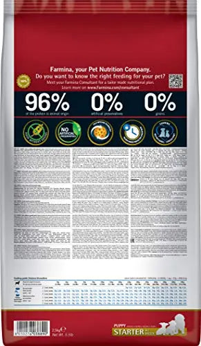 FARMINA N&D Pumpkin, Grain Free, Dry Dog Food, Starter Puppy, All Breed, 2.5 Kg, Chicken & Pomegranate Amanpetshop