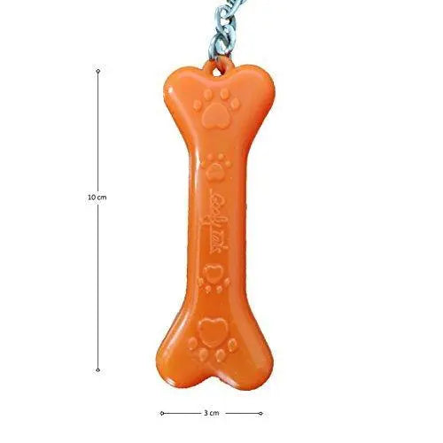 Goofy Tails Squeaky Ball With Puppy Face In Assorted Color (Pack of 2) With Key Chain Goofy Tails