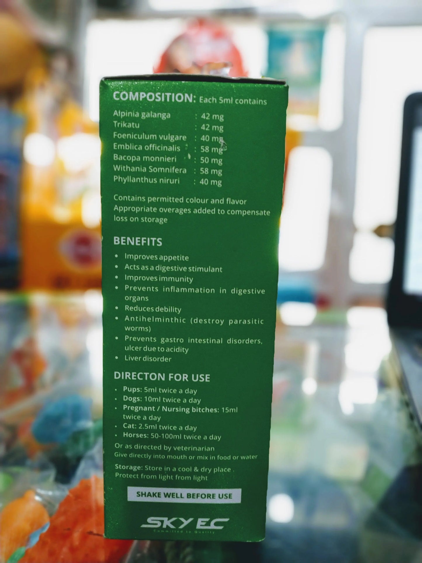 Herbatakepet 100ml for dogs and cats Amanpetshop