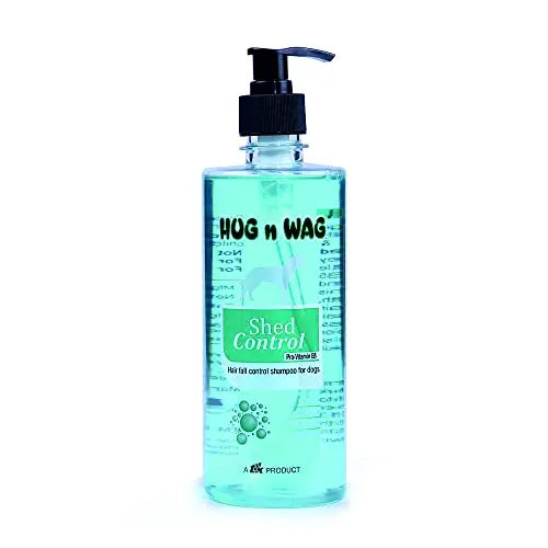 Hug N Wag Shed Control Shampoo for Dogs, 500 ml Amanpetshop