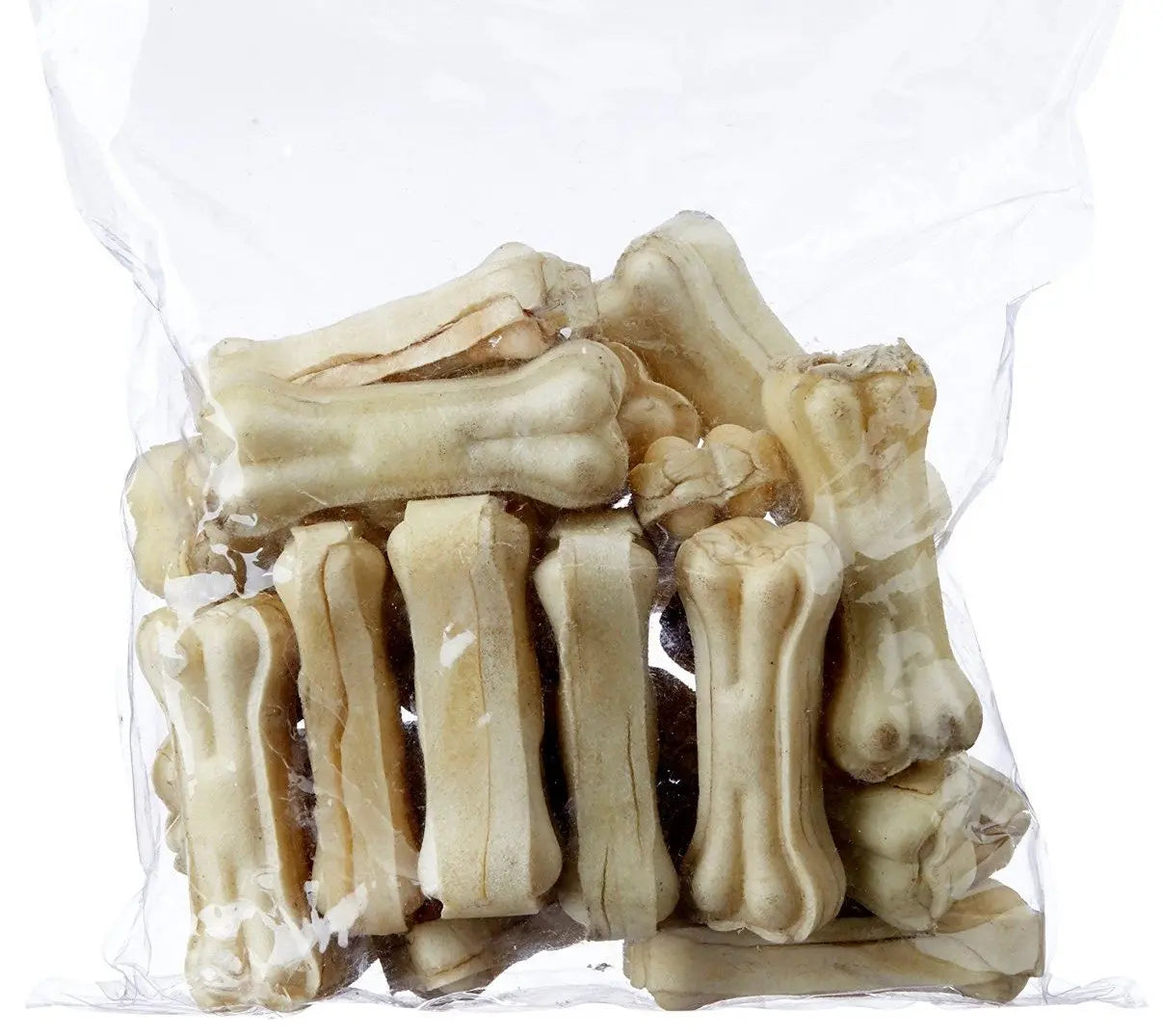 Jacky Treats Small Raw Hide Bones 3 inch, 1 kg Amanpetshop