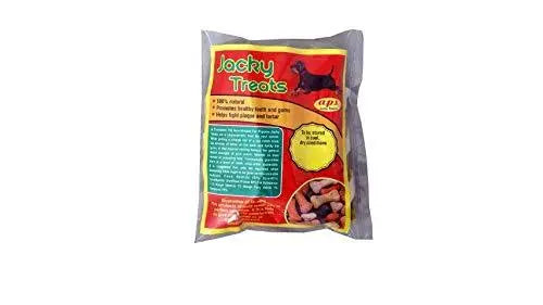 Jacky Treats Small Raw Hide Bones Pack (5-inch), 1 kg Amanpetshop