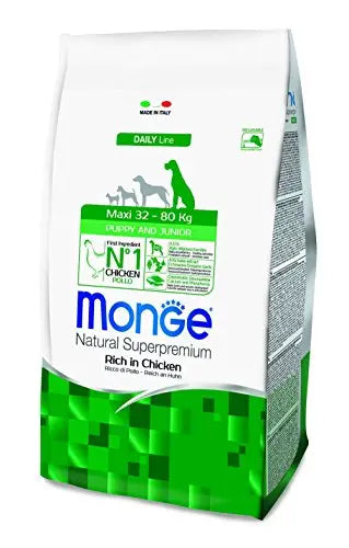 Monge Daily Line - Maxi Puppy & Junior with Chicken 3 kg Amanpetshop