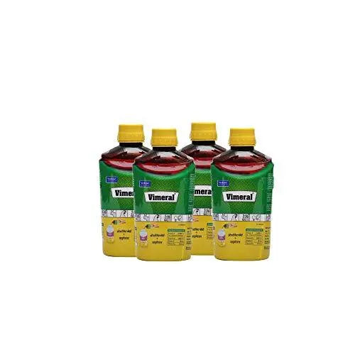 NAP PET INDIA Virbac Vimeral Pets Liquid Vitamins Supplement (120 ml) - Pack of 4 Amanpetshop