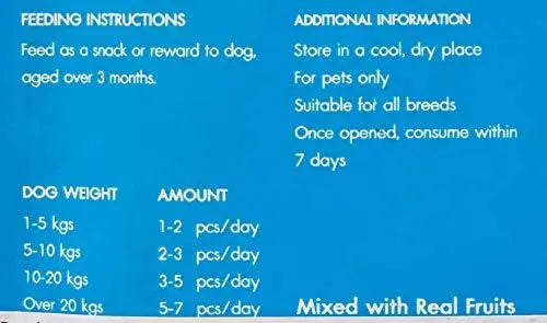 Nootie Prama Blueberry Dog Treats (Pack of 2) Nootie