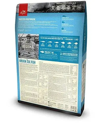 Orijen Six Fish Dry Dog Food (11.4kg) Amanpetshop