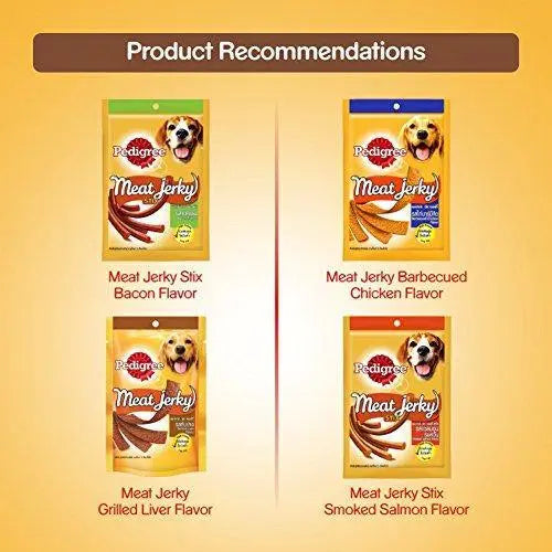 Pedigree Meat Jerky Stix Dog Treats, Grilled Liver, 60 g Pouch (Pack of 4) Pedigree