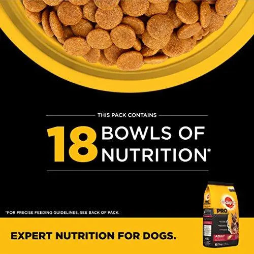 Pedigree PRO Expert Nutrition, Dry Dog Food for Active Adult Dogs (18 Months Onwards) - 3 kg Pack Amanpetshop-