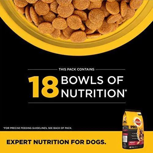 Pedigree Pro Expert Nutrition Dry Food for Active Adult Dogs, Chicken, 3 kg Amanpetshop-