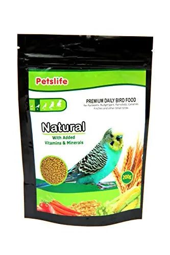 Petslife Natural Small Bird Food Love Birds 200g