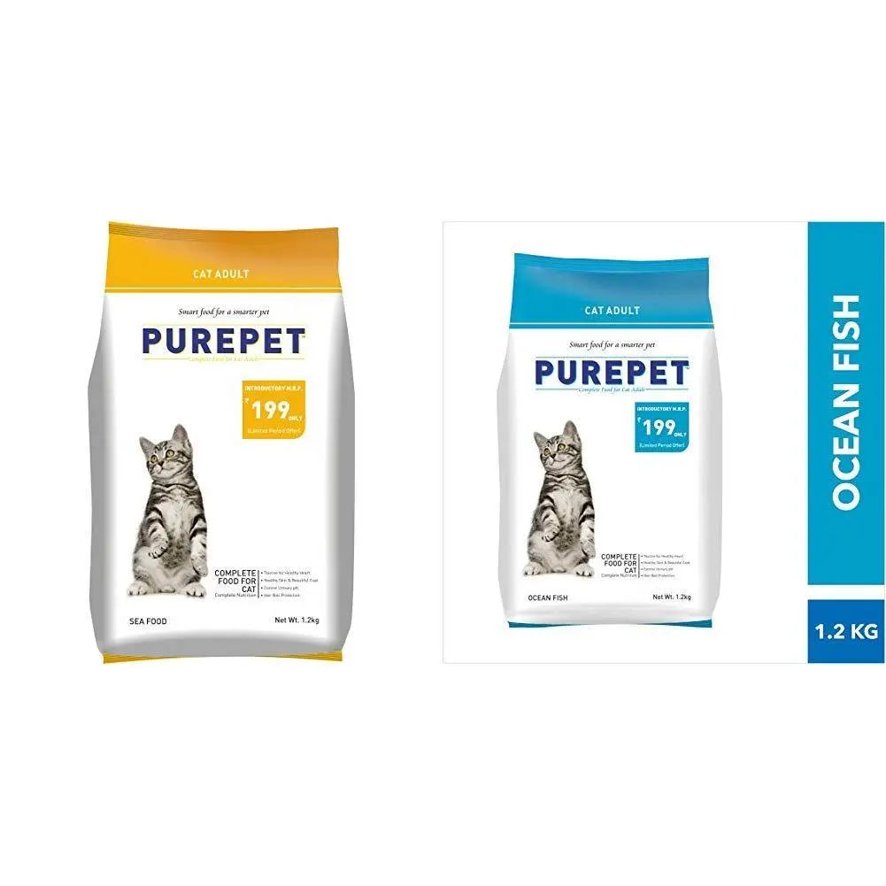 Purepet cat deals food 1.2 kg