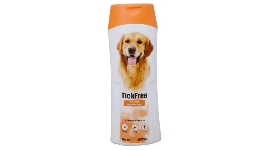 SKY EC TickFree Anti tick Dog Shampoo (200 ml) Amanpetshop