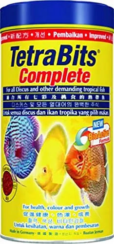Tetra Bits Complete Fish Food for Growth and Health, 300g