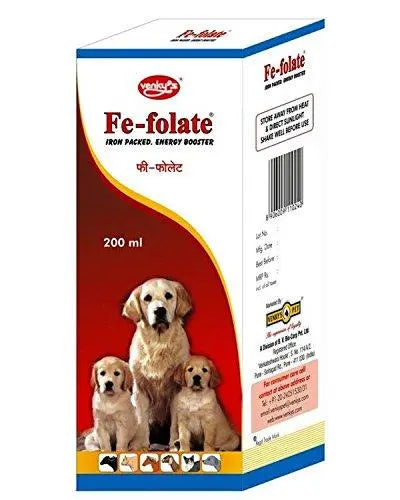 VENKYS PET Fe-Folate, 200ml Amanpetshop-