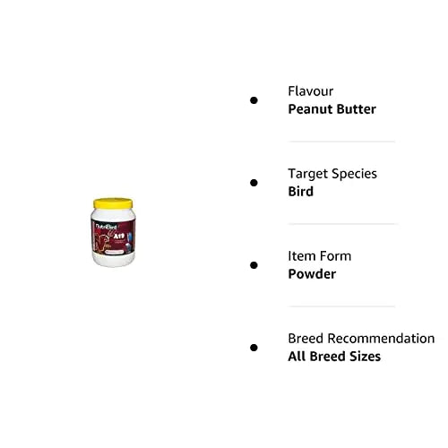 Versele Laga A19 Nutri Baby Bird Food (800gm, Powder, Peanut Butter Flavor) Amanpetshop-