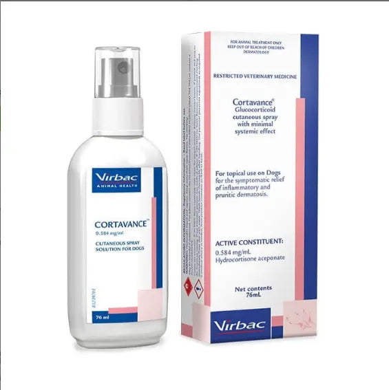 Virbac Cortavance Hydrocortisone spray 76ml Amanpetshop