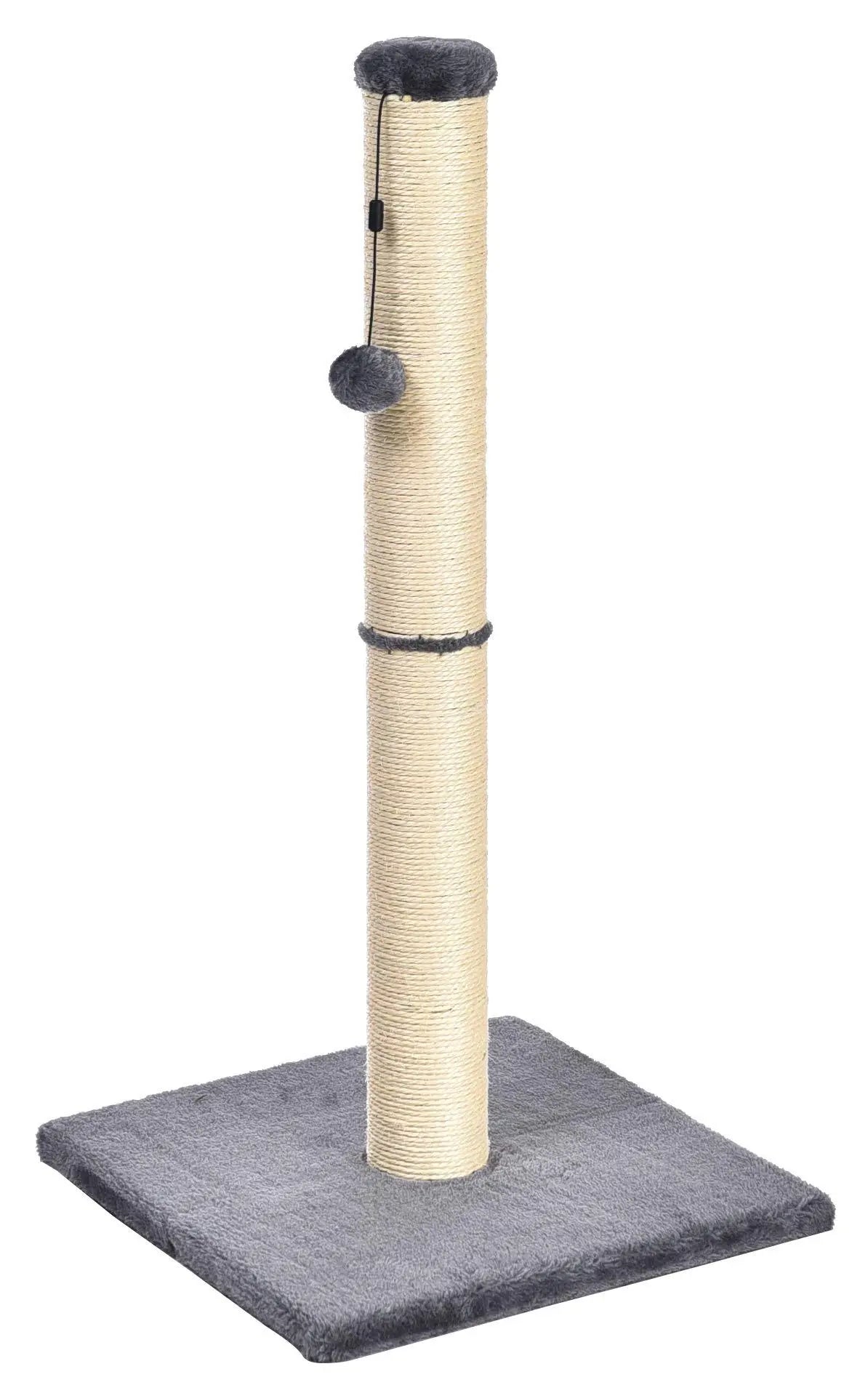 adidog Cat Scratching Post - Medium, Gray AmazonBasics