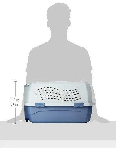 adidog Two Door Top Load Pet Kennel (24-inch) AmazonBasics