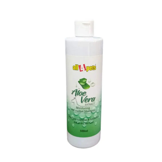 ALL4PETS (Aloe Vera MOISTURIZING SHAMPOO-500ML) all4pets