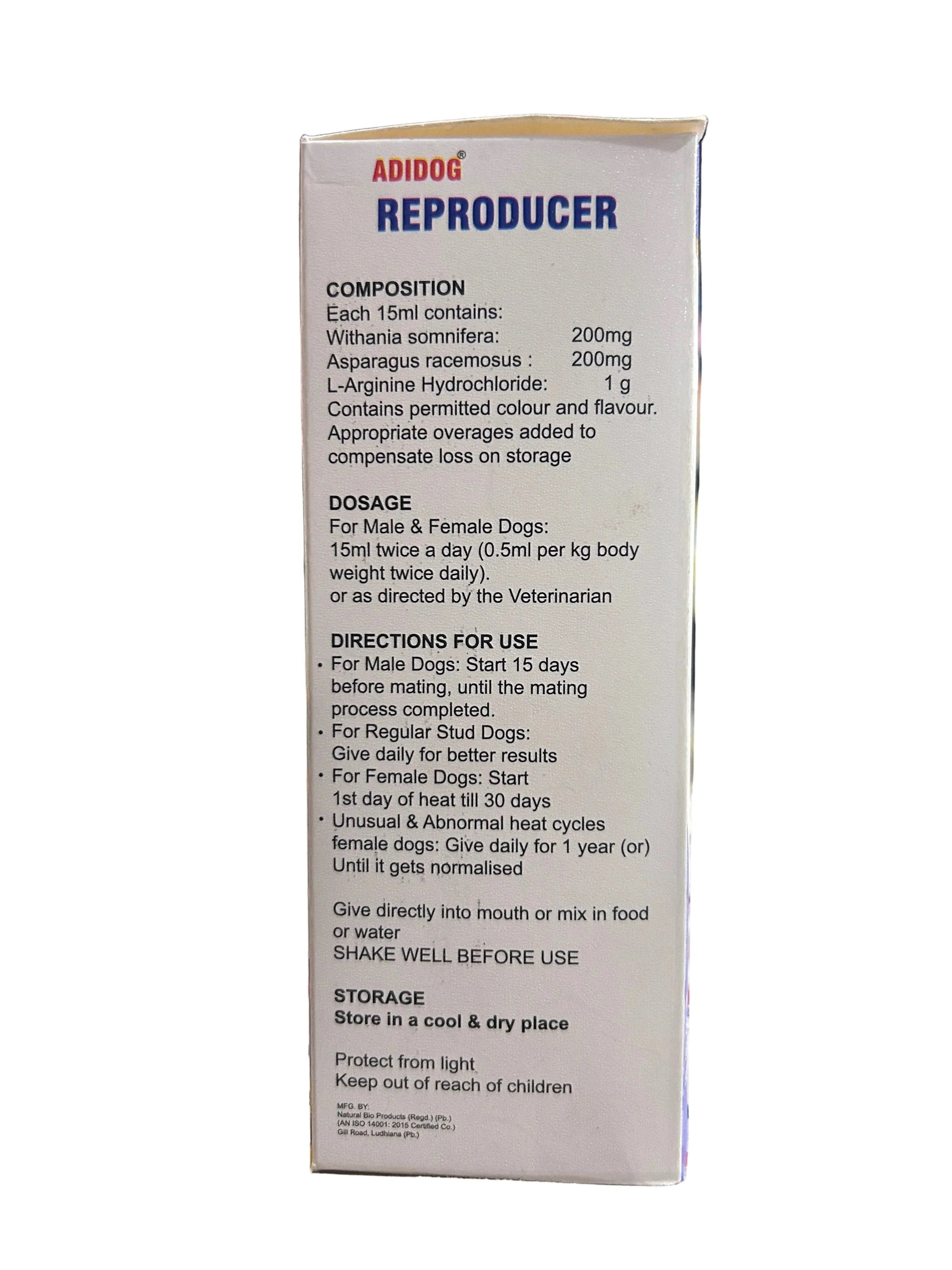Adidog reproducer 200ml Amanpetshop-