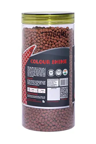 Akira Colour SHIN - 1000ML,Protein : 40%(A Color-Enhancing Diet for Cichlids and Larger Tropical Fish) AKIRA