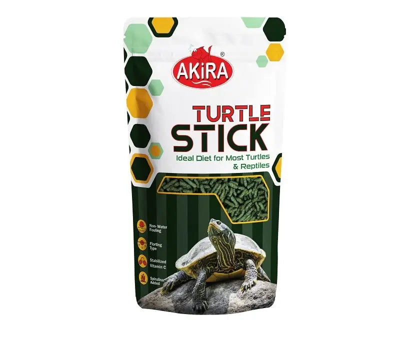 Akira Turtle Sticks 200 gm Pouch,Protein 35% (for Turtle) AKIRA