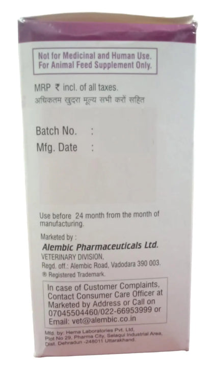 Alembic ASCAL Vitamin Mineral (300 ml) & SHARKOFERROL PET Malt Based Vitamins Iron & Calcium for Cat,Dogs & Puppies (200 g) Pet Health Supplements Generic