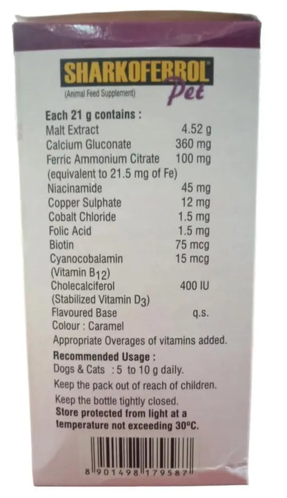 Alembic Sharkoferrol Syrup Calcium-Iron-Vitamin Supplement 200 GMS Altoran Ch