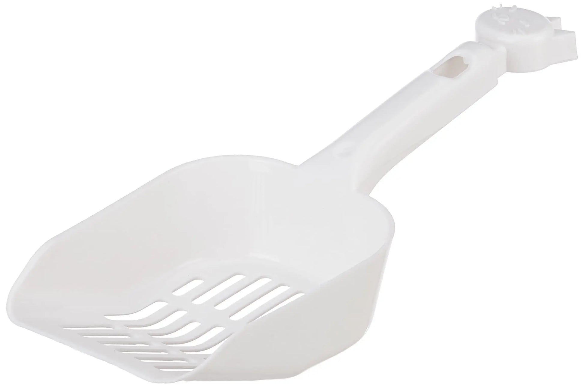 Amazon Basics Cat Litter Box Tray with Free Scooper | Semi Closed Design and Durable Quality | Suitable for All Adult Cats & Kittens, Pink amazon basics