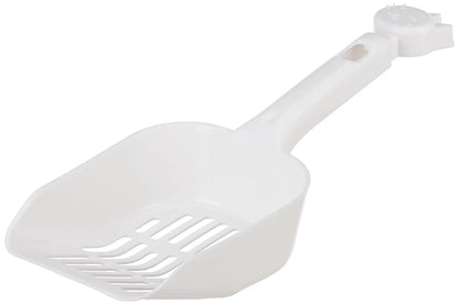 Amazon Basics Cat Litter Box Tray with Free Scooper | Semi Closed Design and Durable Quality | Suitable for All Adult Cats & Kittens, Pink amazon basics