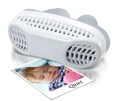 Anti-Snoring Device-2 in 1 Nose Vents Plugs Snore Stopper with Air Purifying Filter amanpetshop