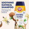 Arm & Hammer for Pets Soothing Oatmeal Pet Shampoo | Nourishing and Moisturizing Dog Shampoo with Gentle Cleansing Formula | Vanilla Coconut Scent, 20 oz Bottle Shampoo for Pets ARM & HAMMER