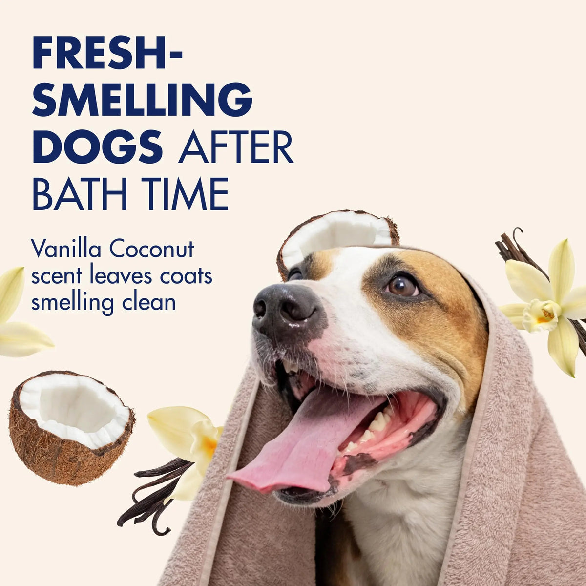 Arm & Hammer for Pets Soothing Oatmeal Pet Shampoo | Nourishing and Moisturizing Dog Shampoo with Gentle Cleansing Formula | Vanilla Coconut Scent, 20 oz Bottle Shampoo for Pets ARM & HAMMER