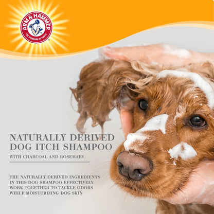 Arm & Hammer for Pets Ultra Fresh Deep Cleansing Dog Shampoo with Charcoal & Rosemary, Value Size 24oz | Great Smelling Pet Grooming and Bathing Supplies, Puppy Wash Arm & Hammer