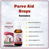 Bakson Veterinary Parvo Aid Drops for Pets – 30ML | Natural Parvo Medicine Dogs | Supports Cat Parvo Virus Symptoms, Recovery & Immunity | Safe Homeopathic Care Alternative to Harsh Parvo Medicine BAKSON VETERINARY