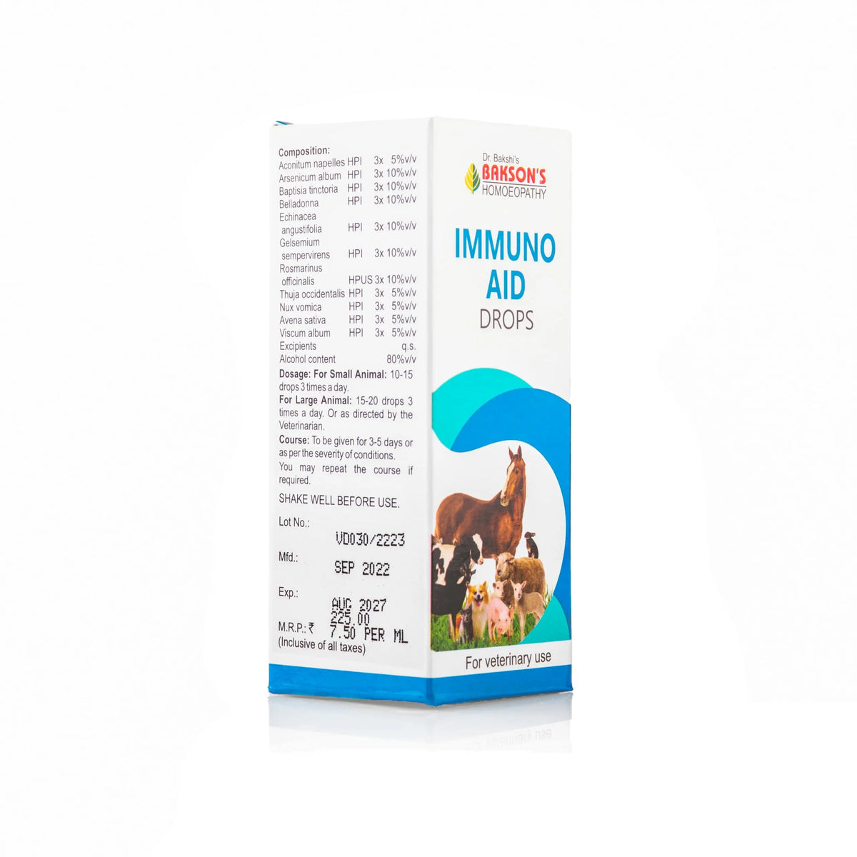 Bakson Veterinary | Immuno Aid Drops | 30 ML BAKSON VETERINARY