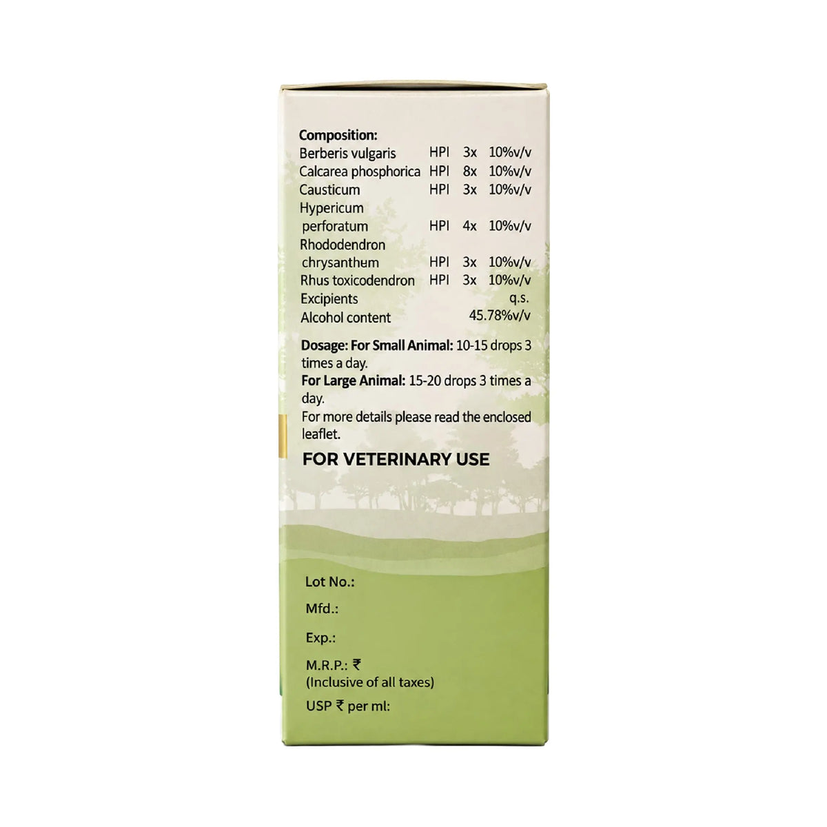 Bakson Veterinary | V-11 (Rheumatisum Drops) | 30 ML | Pet Veterinary Medicine for Animals | Pet Joint Supplement, Arthritis Medicine for Pets, Calcium for Dog & Cats | Pain Relief BAKSON VETERINARY