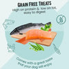 Bark Out Loud by Vivaldis - Mini Fishes (Salmon)| No Grain & Hypoallergenic Spanish Treats for Dogs- 100gms BARK OUT LOUD