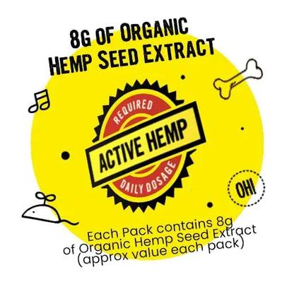 Bark Out Loud by Vivaldis Hemp Chewstix. Fresh Chicken Treats Packed Omega 3 Fatty Acids, & Vitamin E for Healthy Skin & Coat Dogs & Cats. Pack of 2 BARK OUT LOUD