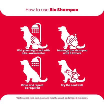 Beaphar Veto Pure BIO Shampoo for Dogs and Cats | Ticks, Fleas and Biting Lice Remover Shampoo with Margosa & Lavandin - 250 ML Beaphar