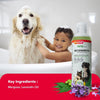 Beaphar Veto Pure BIO Shampoo for Dogs and Cats | Ticks, Fleas and Biting Lice Remover Shampoo with Margosa & Lavandin - 250 ML Beaphar